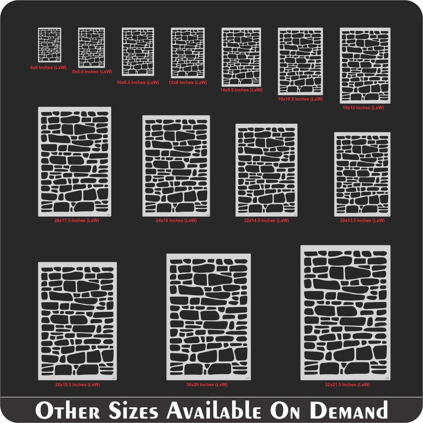 Diy Stone Stencil Painting Scrapbook Coloring Embossing Album Decor Template. ID #630 – ID# 215