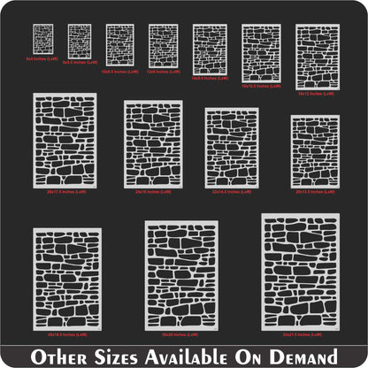 Diy Stone Stencil Painting Scrapbook Coloring Embossing Album Decor Template. ID #630 – ID# 215