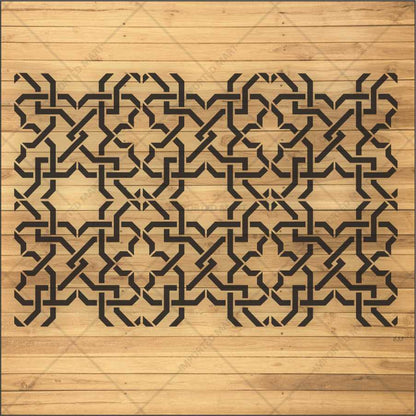 Symmetrical Geometry pattern Stencil Painting Scrapbook Coloring Embossing Album Decor Template. ID #633 – ID# 205