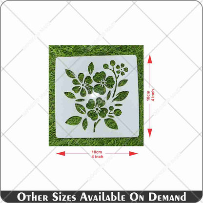 25Pcs Floral Fantasy & Nature Shapes Stencils for Art and Craft & Painting