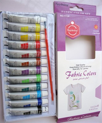 12 pcs/Pack 12ml  Original Keep Smiling Acrylic Color with free one Brush