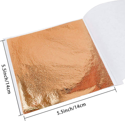 25 sheets foil paper Multi Purpose Aluminium leaf 14x14 cm each leaf  size