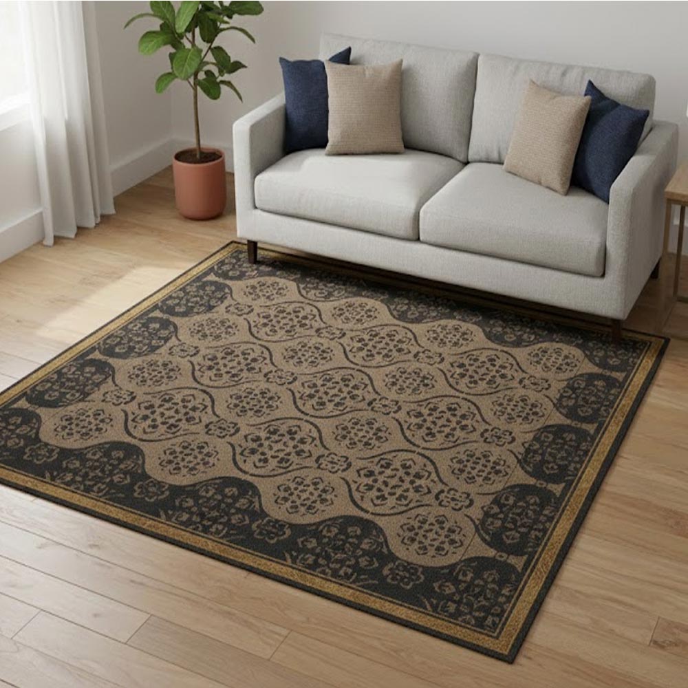 Arabesque Pattern Stencil for Wall, Furniture & Tile Art – Moroccan Geometric Design – ID# 723