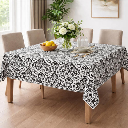 Vintage Brocade Damask Pattern Stencil for Walls, Furniture & Tiles – Classic Ornamental Repeat Design – ID# 738