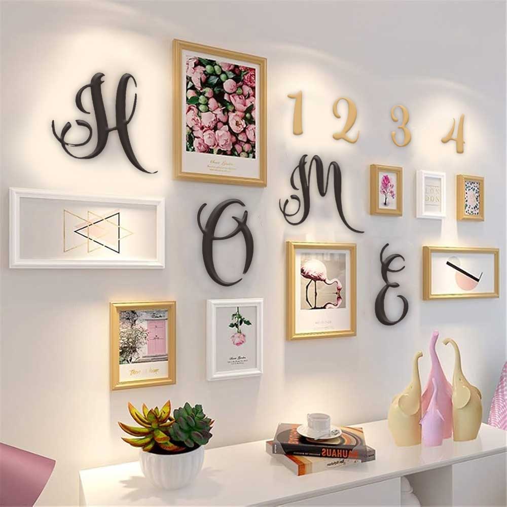 Calligraphic Cursive Alphabet Stencil Pack for Wall, Wood & Fabric Art – Elegant Script Lettering Design – ID# 784