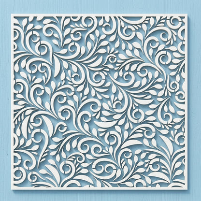 Ivy Leaf Floral Pattern Stencil – Elegant Botanical Wall Design ID#657 – ID# 171