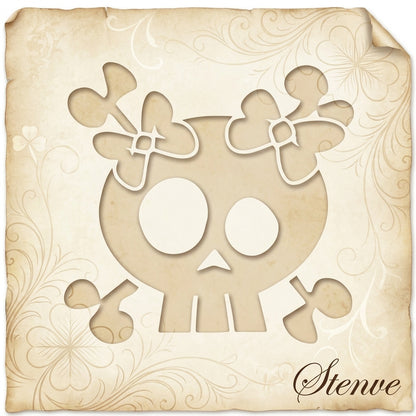 Happy skill Reusable Stencil For Canvas And Wall Painting.ID #62