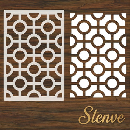 Jali Pattern Reusable Stencil For Canvas And Wall Painting.ID#212B – ID# 257