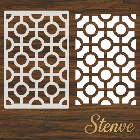 Jali Pattern Reusable Stencil For Canvas And Wall Painting.ID#212B – ID# 257