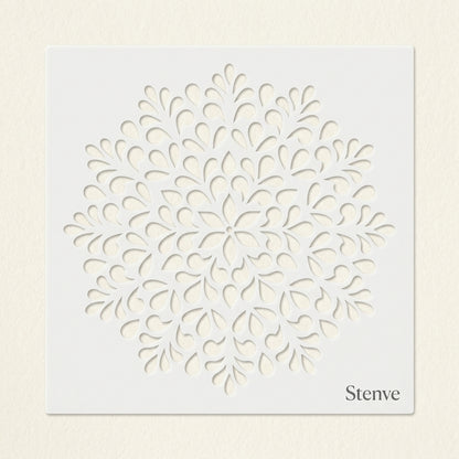 Symmetrical Mandala Painting Wall Stencils for Home Wall Decor.ID#590 – ID# 249