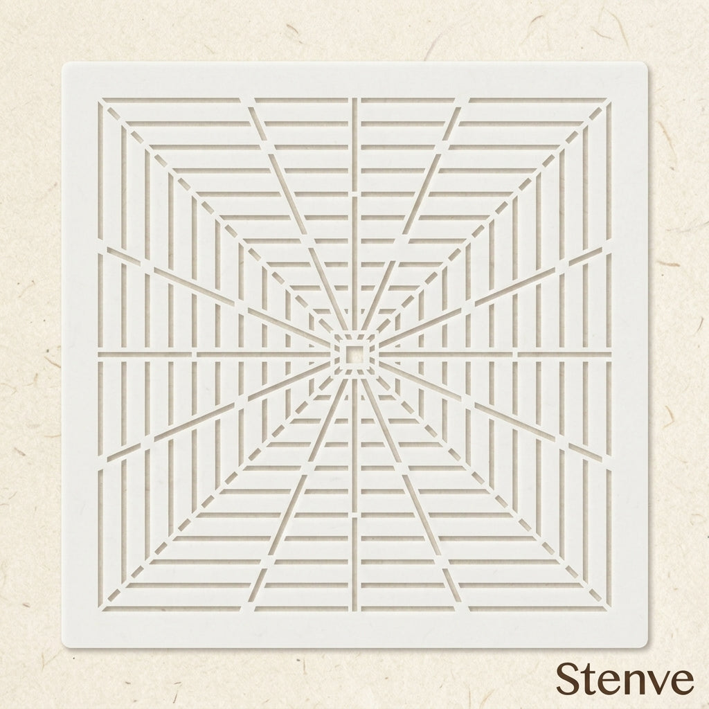 Mandala Guideline Stencil Used for Tools for DIY Craft Furniture Wood Canvas Rocks Fabric Wall Art.ID#588