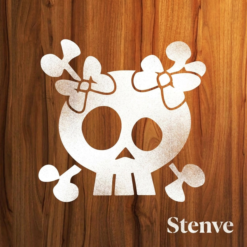 Happy skill Reusable Stencil For Canvas And Wall Painting.ID #62