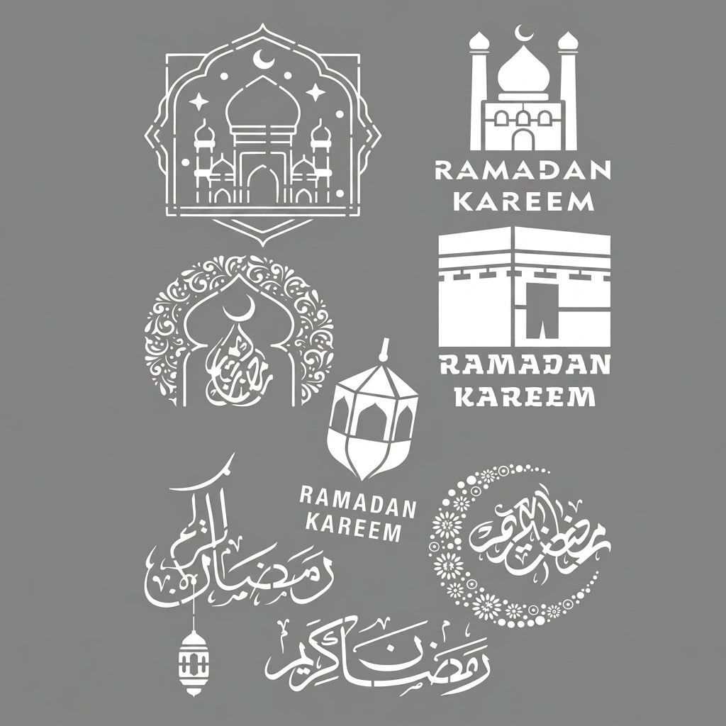 Ramadan kareem Reusable Stencil For Canvas And Wall Painting.ID#4269 – ID# 213
