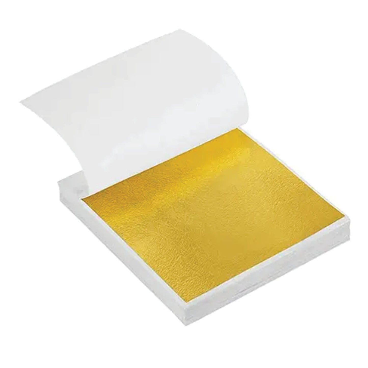 25 sheets foil paper Multi Purpose Aluminium leaf 14x14 cm each leaf  size