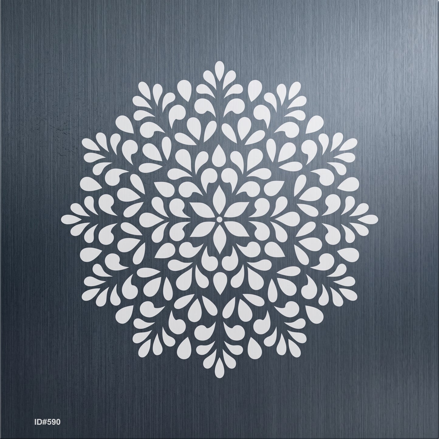 Symmetrical Mandala Painting Wall Stencils for Home Wall Decor.ID#590 – ID# 249